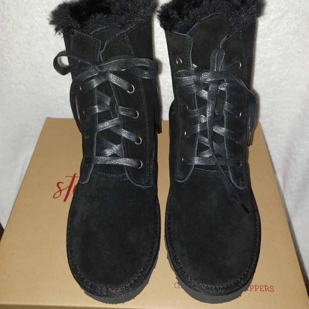 STYLE & CO. ABBBAA COLD WEATHER LACE UP BOOTS